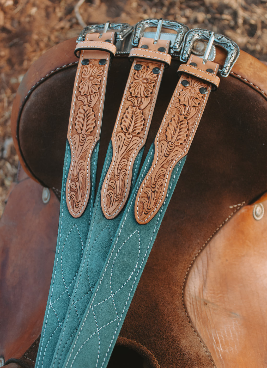 Suede Turquoise Belt
