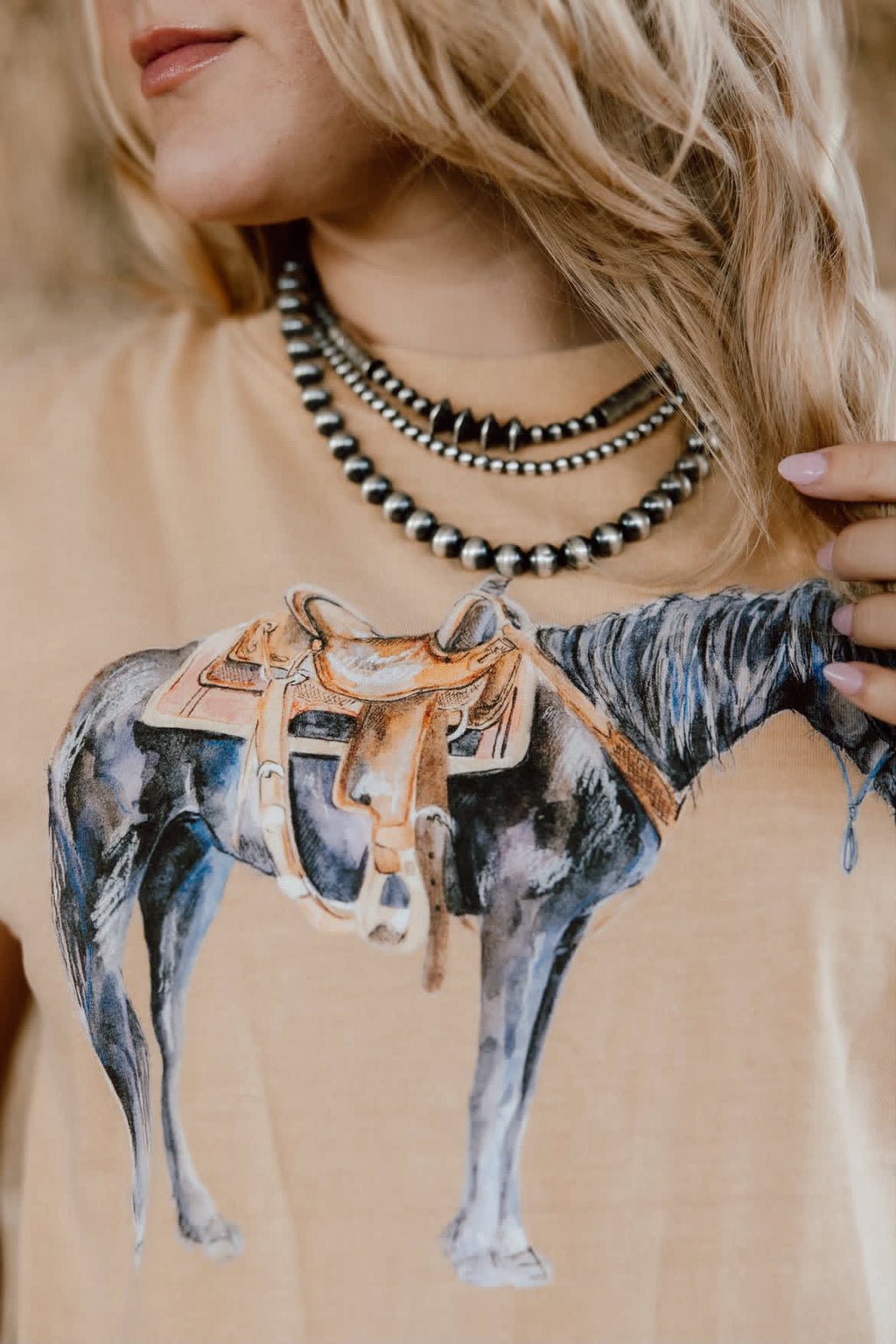 Blue Roan Muscle Tee