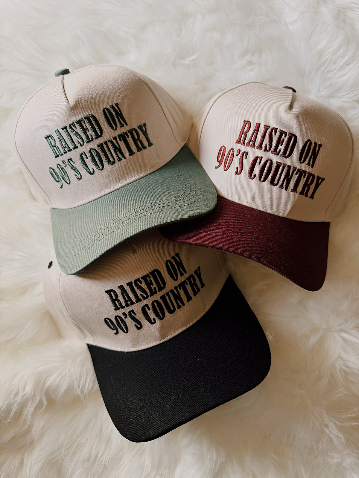 Raised on 90’s country trucker hat
