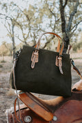 The Olive Green Canvas Purse